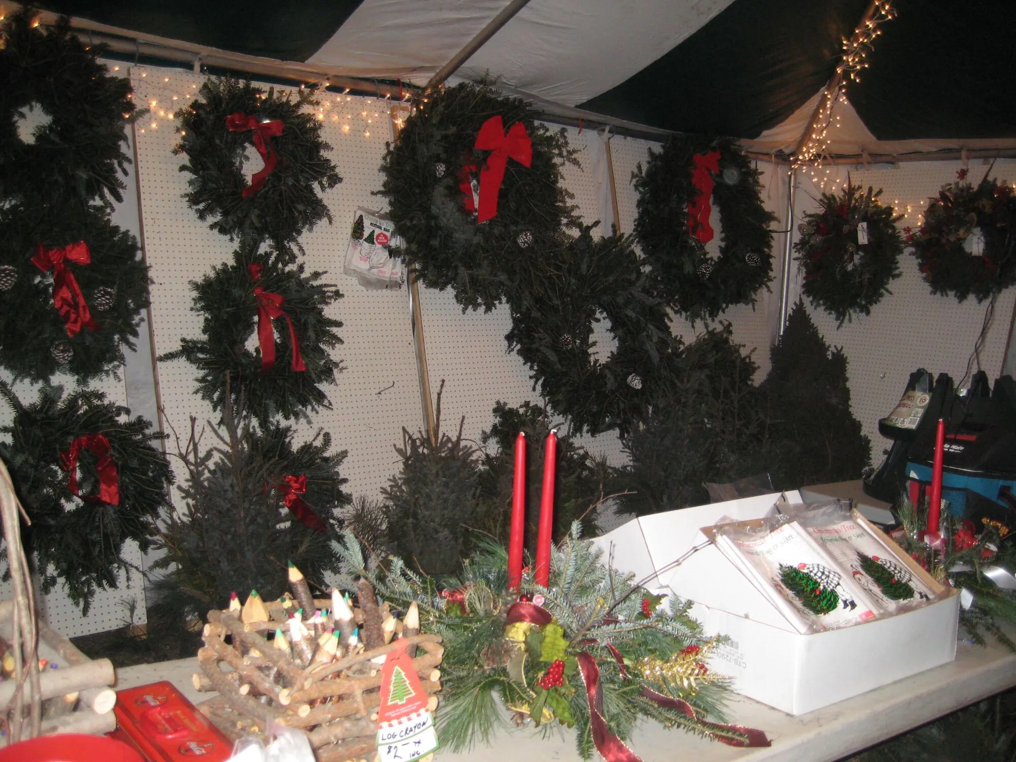 The B&J Trees lot at St. Louis Park