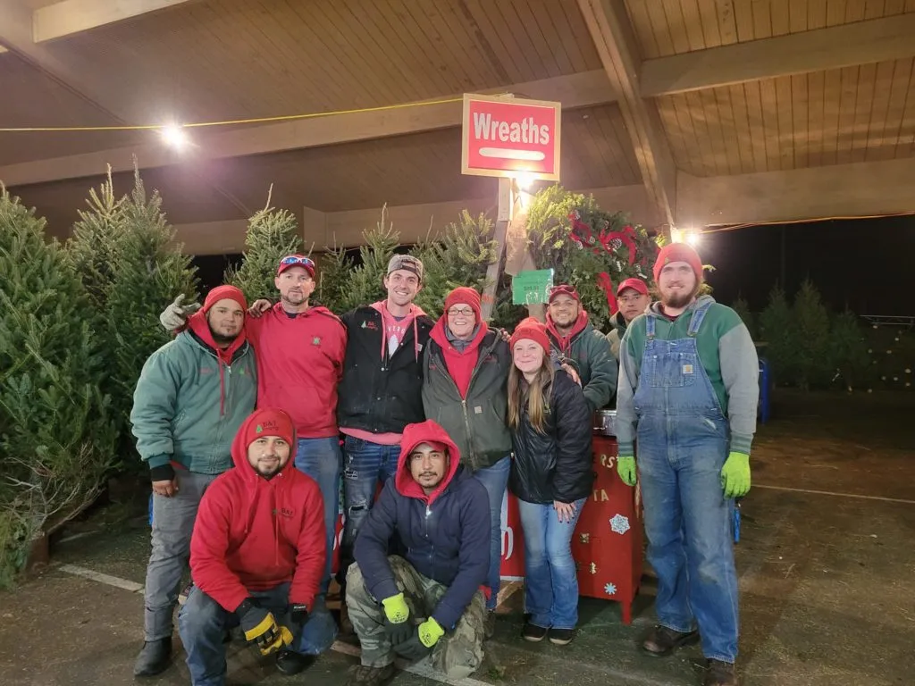 The B&J Trees lot at Richfield