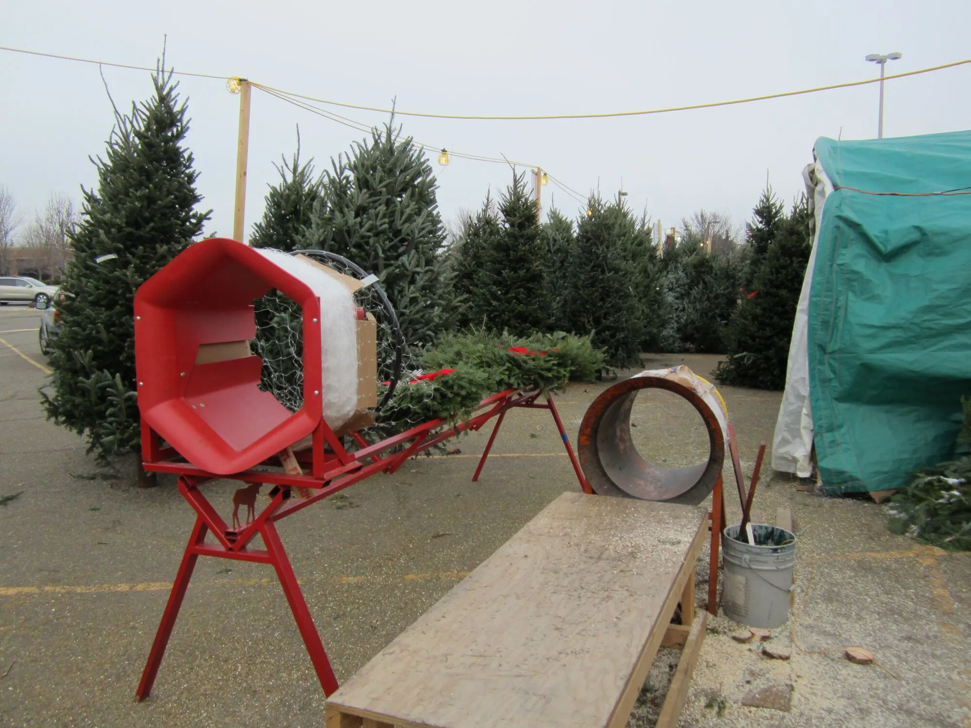 The B&J Trees lot at Eden Prairie